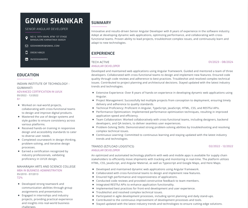 ai resume, kaamresume, resumes